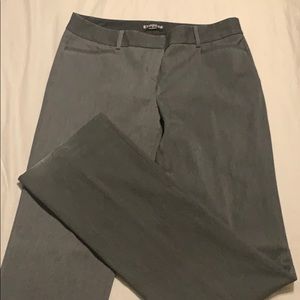 Dark grey Express columnist dress pant. 8L